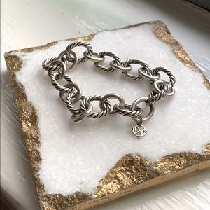 REAL David Yurman Medium Oval Link Bracelet